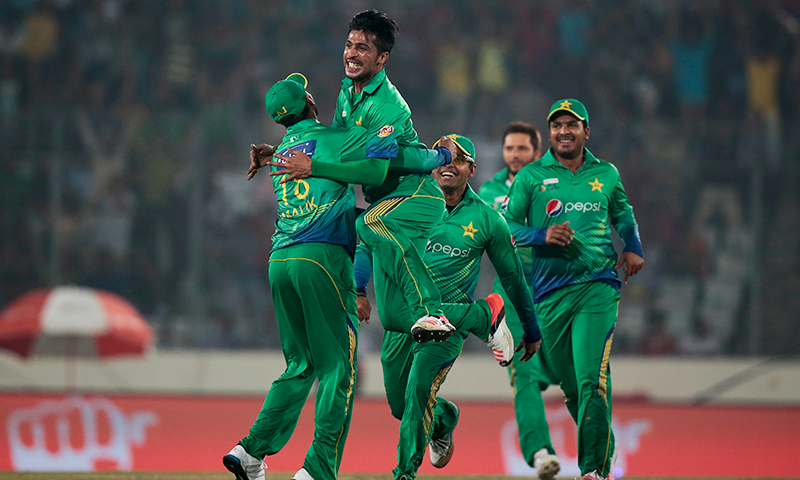 Picture of Mohammad Amir during Asia Cup 2016.