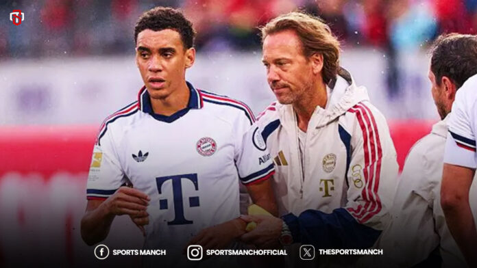 Bayern Munich midfielder Jamal Musiala